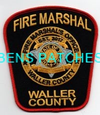 TEXAS,A,WALLER COUNTY FIRE MARSHAL 1